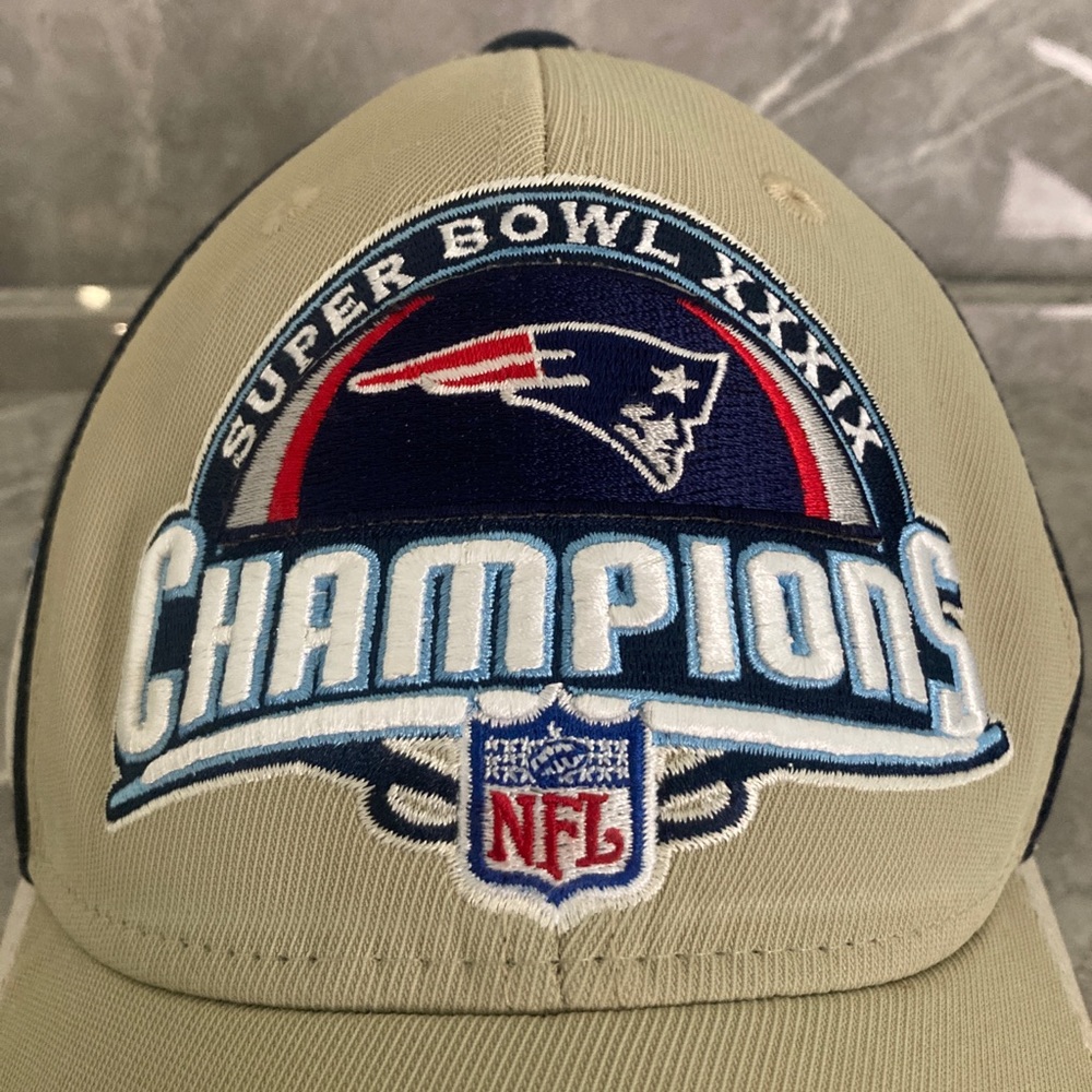 New England Patriots Super Bowl XXXIX Champions NFL Official Reebok • Adjustable - Picture 5 of 9